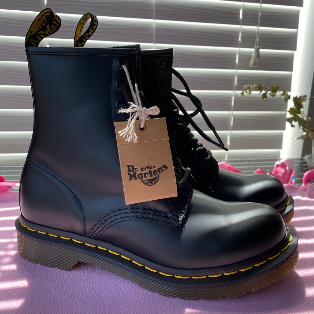 smooth leather Dr. Martens